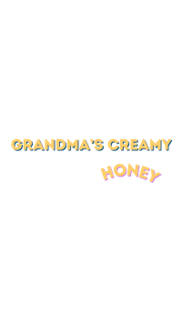 grandma's creamy honey logo